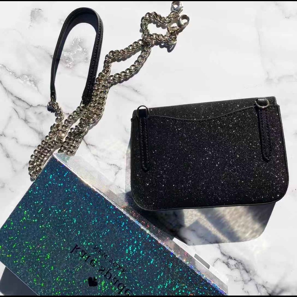 Gaby’sBags💕Kate Spade Glitter Belt Bag/Crossbody - Picture 7 of 8